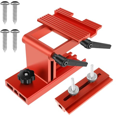 Aluminum Alloy Rest Sharpening Jig Adjustable Replacement Tool Rest Sharpening Jig for 6 inch or 8 inch Diameter Grinder