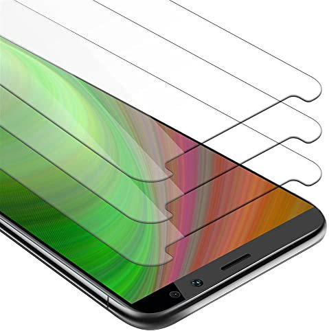Cadorabo 3x Vidrio templado compatible con Huawei MATE 10 LITE en TRANSPARENCIA ELEVADA - Paquete de 3 Vidrio protector de pantalla (Tempered) en dureza 9H con compatibilidad touch 3D