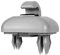 Tickas Sun Visor Clip, Auto Sun Visor Clip Gancho Soporte de reemplazo de suspensión para Audi A1 A3 A4 A5 Q3 Q5 (8E0 857562) A7 B6 B7 B8 S4 S5