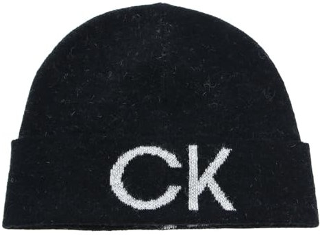 Calvin Klein Elevated Monogramm Beanie CK Black