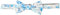 JACK & JONES Herren Jaccory Bowtie Fliege, Blue Glow, Einheitsgröße