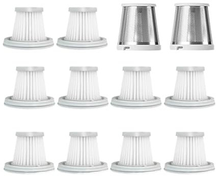 Lipski Hepa-Filter Zubehör Home Car Mini Wireless Ersatzzubehör, kompatibel for Xiaomi Mi Home Handstaubsauger SSXCQ01XY (Color : Dark Grey)