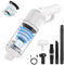 GUPAY Handheld Vacuum Cleaner, 12000Pa Powerful Vacuum Cleaner USB Rechargeable Cordless Hand Held Vacuum, Portable & Lightweight Car Hoover for Home, Office, Pets, Hair (White)