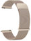 Amzpas Metall Edelstahl Uhrenarmband 20mm / 22mm für Herren Damen, Dual Magnetisch Einstellbar Armband Smartwatch Schnellverschluss Ersatzarmband Watch Uhren Armbänder, 20mm Vintage Gold