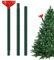 Langer Trichter zum Gießen von Pflanzen,Bewässerungstrichter für Pflanzen - Mehrzweck-Weihnachtsbaum-Bewässerungsgerät - Arbeitssparendes Bewässerungszubehör, farbenfrohes Bewässerungssystem mit Schla