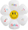 DazzJoy 100x97CM Gänseblümchen Ballons Kindergeburtstag,Weiße Luftballons Geburtstag Gänseblümchen Deko Geburtstag,Folienballon Blume,Helium Luftballons Blumen,Geburtstagsballon