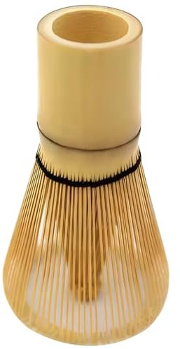 CGTQROVR Batidora de bambú Matcha 120 Puntas Matcha Hecha a Mano para preparación de té 4x2 '' BHISK DE BAMBO para CEREMAS DE LOS AMANES