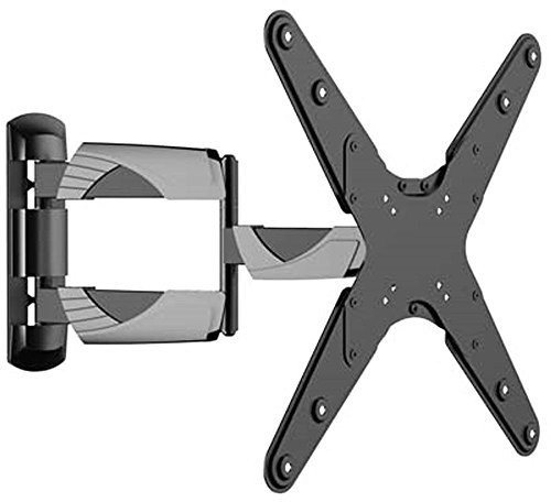 Systafex Wandhalterung TV Schwenkbar Neigbar Universal LCD Wandhalter Ausziehbar Fernseher Halterung Curved 4K OLED QLED LED Flachbildfernseher VESA 200x200 400x400