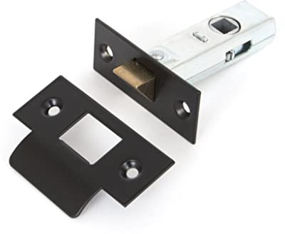 From The Anvil 91079 Black 2½ Tubular Mortice Latch