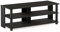 Furinno Sully Supporto TV a 3 Livelli per TV Fino a 48 Pollici, Espresso / Nero 17077Ex / Bk