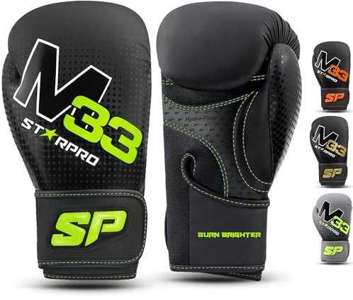 Starpro M33 Boxhandschuhe für Harte Schläge & schnelles K.O. - Boxhandschuhe Männer & Damen, Box Handschuhe, Boxing Gloves
