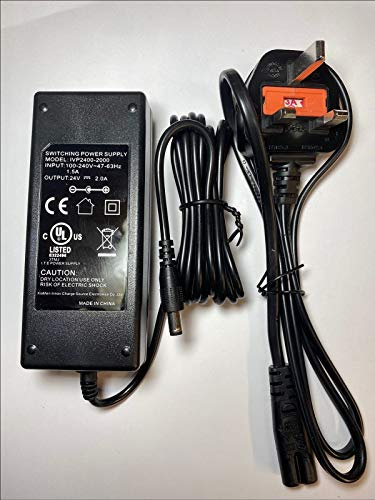 UK Replacement for 24V 1500mA Power Supply A361-2401500I AC-DC Adaptor PSU