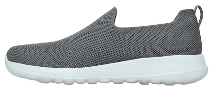 Skechers Go Max-Athletic Air Mesh Chaussures de Marche à Enfiler pour Homme Gris Anthracite Pointure 42