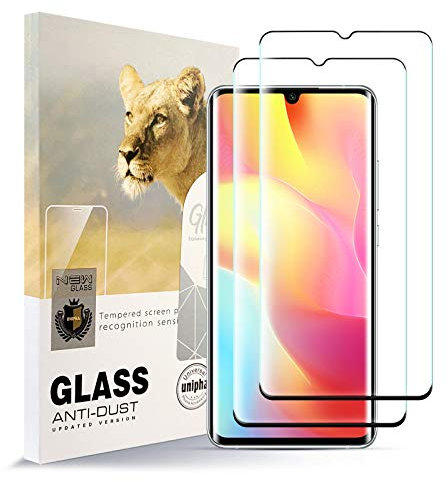 Protector de pantalla de vidrio templado para Xiaomi Mi Note 10 Lite ,Protector de pantalla Protector de pantalla Película de alta definición Película de vidrio templado para Xiaomi Mi Note 10 Lite