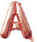 Lepep 40 cm Roségold Luftballons Zahlen von 0 bis 9 Buchstaben von A bis Z Party Deko Ballons für Geburtstag Babydusche Brautparty Hochzeit Abschlussball Folienballons Dekoration (Buchstabe A)