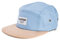 Blackskies® Port St. Lucie 5-Panel Cap Camp Damen Herren Baseball Mütze Kappe Surfer Skater Snapback Strapback Blau Beige