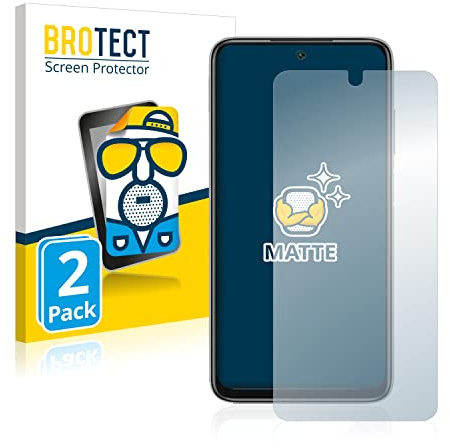 BROTECT Schutzfolie für Xiaomi Redmi Note 11 4G | 2 Stück Entspiegelnder Displayschutz Made in Germany Matte Displayschutz-Folie Anti-Reflex Anti-Fingerprint Einfache Montage