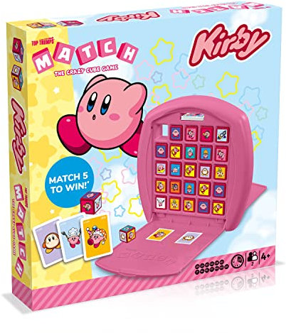 MATCH - Kirby - Reisespiele Kinder ab 4 - Alter 4+ - Multilingual