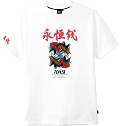 Tealer Unisex Lucky T-Shirt, White, S