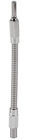 1/4 Flexible Extension Screwdriver Drill Bit, 200MM Flexible Shaft Extension Bendy Screwdriver Attachment Quickly Drill Bit Holder Shaft Connecting Link for Electronic Drill Connection