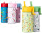 VINSUN Trinkflasche Kinder 350ml mit Löwen - Strohhalm Deckel, auslaufsicher, Edelstahl, BPA frei, Kohlensäure geeignet - grüne Wasserflasche für Jungen und Mädchen