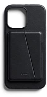 Bellroy Mod Hülle + Brieftasche für iPhone 14 Plus - (Leder-Handyhülle, Slim Card Holde) - Black