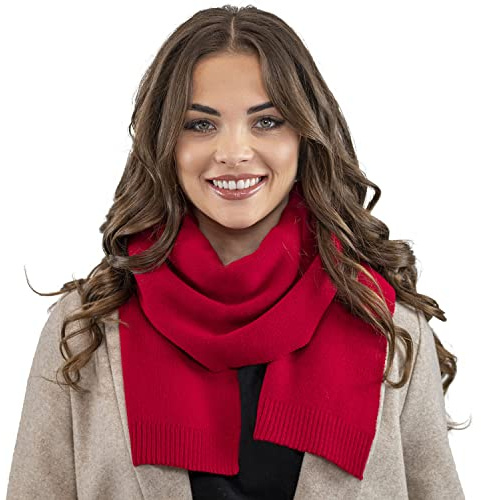 VIVISENCE Damen Winter Schal Aus Modischer Gemütlich Wärmendem Garn Mit Dekorativer Bindung Für Kalte Wintertage Frauen Elegante Und Sportliche Outfits Winter Herbst Modell 7104