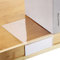 50 Stück Bibliotheksregal-Etikettenhalter, 19,1 x 10,2 cm, bewegliche Regalmarker für Klassenzimmer, Büro, Bibliothek, Bücherregale mit 50 Etiketteneinsätzen