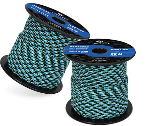 Abma Cord Paracord 425 lbs 3mm 100% Nylon 30M - Python