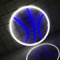 Basketball LED Neon Schild, angetrieben durch USB oder AA Batterien,Hotel Restaurant Dekoration,energiesparend,sicher und stabil,kann flach platziert oder an der Wand aufgehängt werden