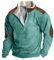 KONG JIMFAN Dynamo Mütze Pullov Sweat T-Shirt Weiss Herren Hoddies/pullies Damen Sport Shirt Maenner Isländer Pullover Langarmshirt Mit Reißverschluss Lässige Strickjacke Herren(Green,5XL)