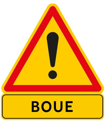 Signalisation de Travaux Panneaux. Danger Chantier Temporaire