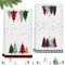 WEILAOK Weihnachtshandtuch, Geschirrhandtücher Weihnachten, Weihnachts Geschirrtücher, Kitchen Towels, Geschirrhandtuch zur Verwendung und Dekoration in Küchen, Wohnzimmern usw, 66cm*45cm, 2 Stück