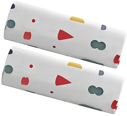 TOGEVAL 2piezas Cubierta De Aire Acondicionado Geométrica Funda Protectora Prueba De Mediano Diseño Para Unidades De Aire Acondicionado