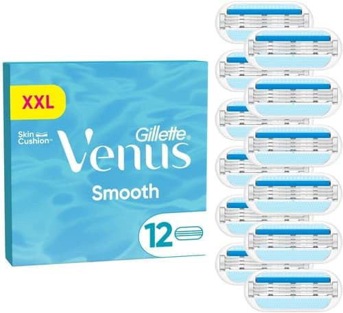 Venus Smooth Rasierklingen, 12 Ersatzklingen (12 Stk)