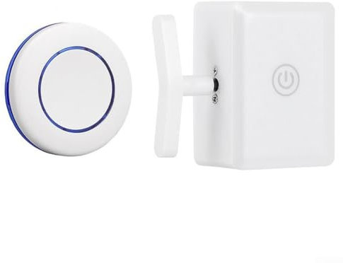 Bouton poussoir intelligent - Interrupteur d'arrêt automatique de la lumière avec télécommande sans fil - Dispositif d'arrêt automatique intelligent avec télécommande sans fil, pour les maisons