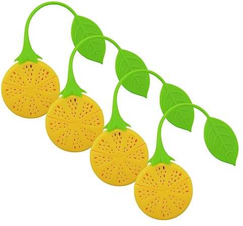 DECHOUS Silicone Tea Infuser Set 14mm Male Bowl Fruit Tea Strainer Filter for Loose Leaves