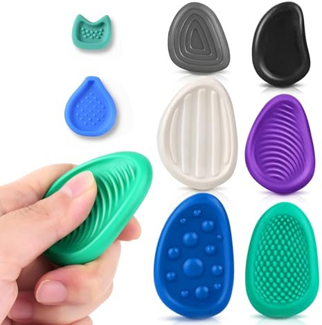 Fidget Toys, 8 Stück Blaue Anti Stress Spielzeug, Beruhigende Fidget Toy Für Kinder Und Erwachsene, Sensorisches Spielzeug Zur Entspannung Und Angstbewältigung