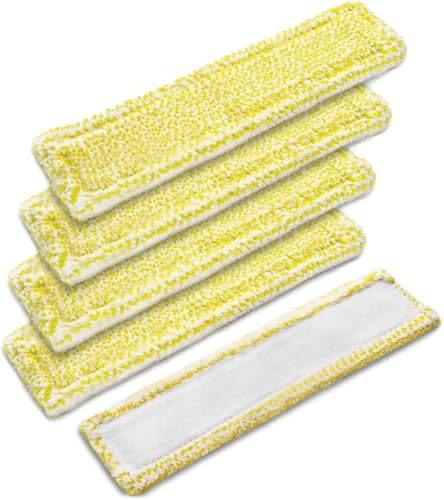Tampon de rechange en microfibre for aspirateur de vitres Karcher WV2 WV5 WV6 Plus(5pcs)