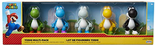 Nintendo Bunte Yoshi`s 5er Set, 6,5 cm