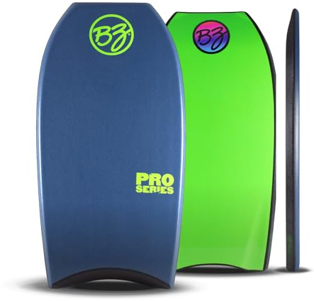 BZ Bodyboards - Pro Bodyboard - Advanced Riders - Zero-G Polypro Core - Surlyn Slick - 8LB H-Cell Deck - Crescent Tail - Bodyboarding