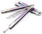D&Kmall Shark is Coming! Hide Your Beer for Training and Practice, Strong and Durable! Balisong Style Bottle Opener Butterfly knife Design Spanner(Colourful)