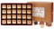 Adventskalender Schokolade - Weihnachtskalender Pralinen Einzeln Verpackt, Handgemacht, alkoholfrei - Geschenk Frauen, Männer, Erwachsene, Mama, Papa, Eltern - Deluxe-Postkarte 24 Stk