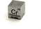 10mm polierte BarrenMetallic Elements Serie. Lasergravuren (Chrom)