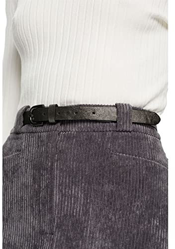 ESPRIT Damen 102CA1S304 Gürtel, 015/GUNMETAL, 95