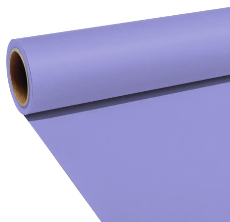 Joby Seamless Creator Background Paper, Photography Backdrop for Videos, Streaming, Interviews, Backdrops Photoshoot, Props, Size 1.35X11m, Pretty in Purple, JB01882-BWW, Lila