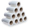 V1 Trade Mini Stretchfolie Transparent - 40x Strechfolienrolle - Wickelfolie - Handstretchfolie 150 Meter Lang und 10 cm Breit - Verpackungsmaterial - Verpackungsfolie auf Rolle - Folie Für Möbel