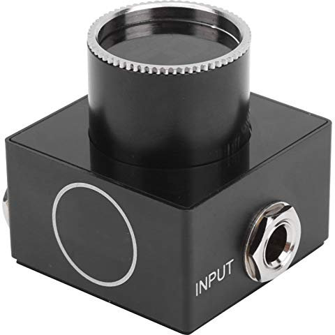 Gitarren-Tuner-Pedal, Mini-HD-LED-Anzeige Einstellbarer A4-Bereichswert 430-449 Hz Pedal-Tuner für E-Gitarre