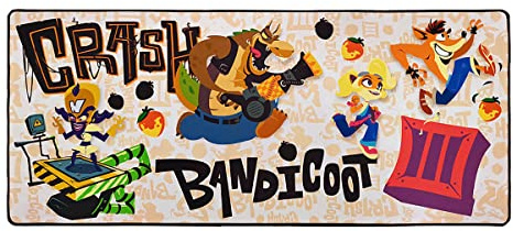 Crash Bandicoot Mousemat Illustration
