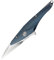 Petrified fish PFE10 Hummingbird Klappmesser, 1.06 M390 Stahl Klinge Titan Griff EDC Taschenmesser (Blue Satin)